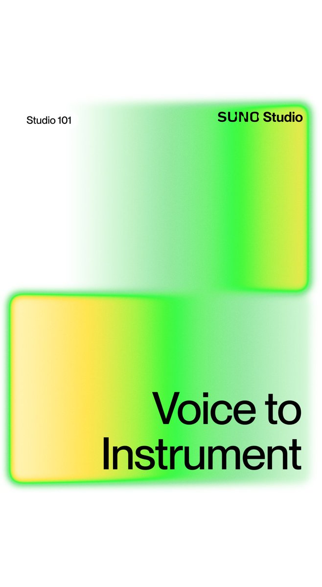 turn your voice into any instrument you can imagine with Studio