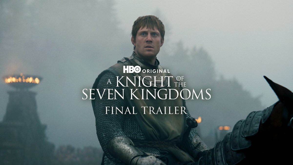 The new trailer for the ‘Game of Thrones’ prequel ‘A KNIGHT OF THE SEVEN KINGDOMS’ has been released. Premiering January 18 on HBO.