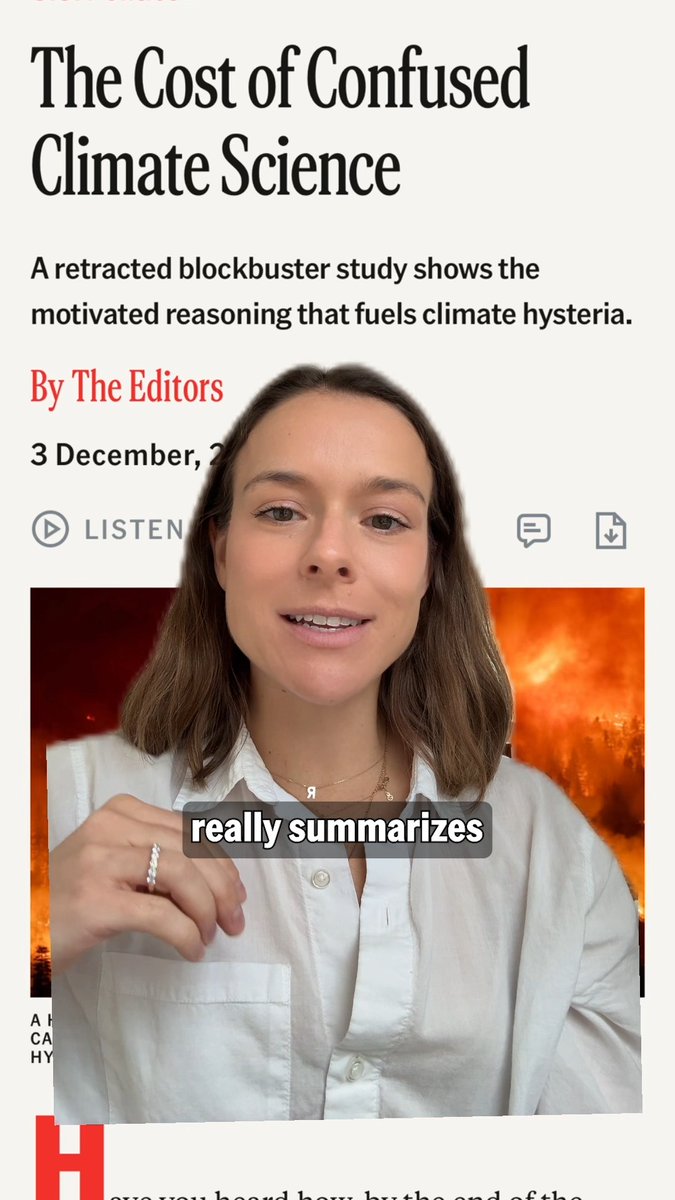 "The Nature retraction is part of a long pattern. Scientific studies make outsize claims in the hope of influencing the public debate—always in one direction. By the time they’re proved false, attention has already moved elsewhere." Lucy Biggers recaps our editorial on the latest climate science scandal.