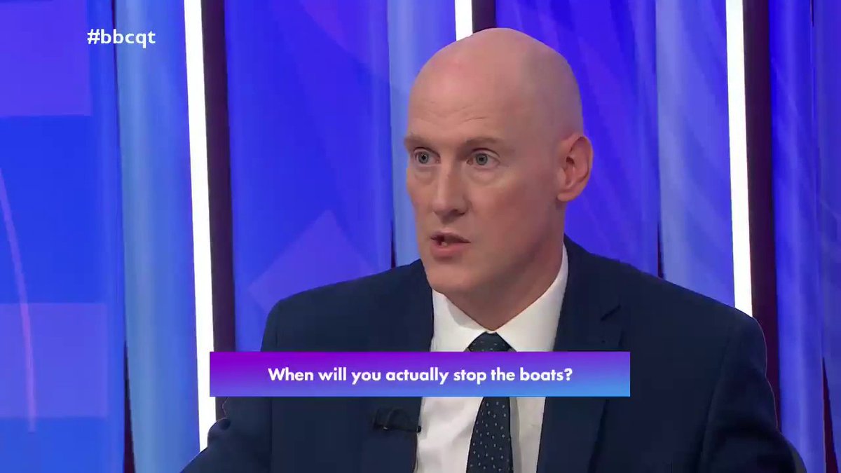 “Taking us out of the European Court of Human Rights I think is absolutely fundamental to allow us to take back control of our borders Conservative Kieran Mullan says leaving the ECHR is a “genuine, concrete plan” to overhaul the asylum system #bbcqt
