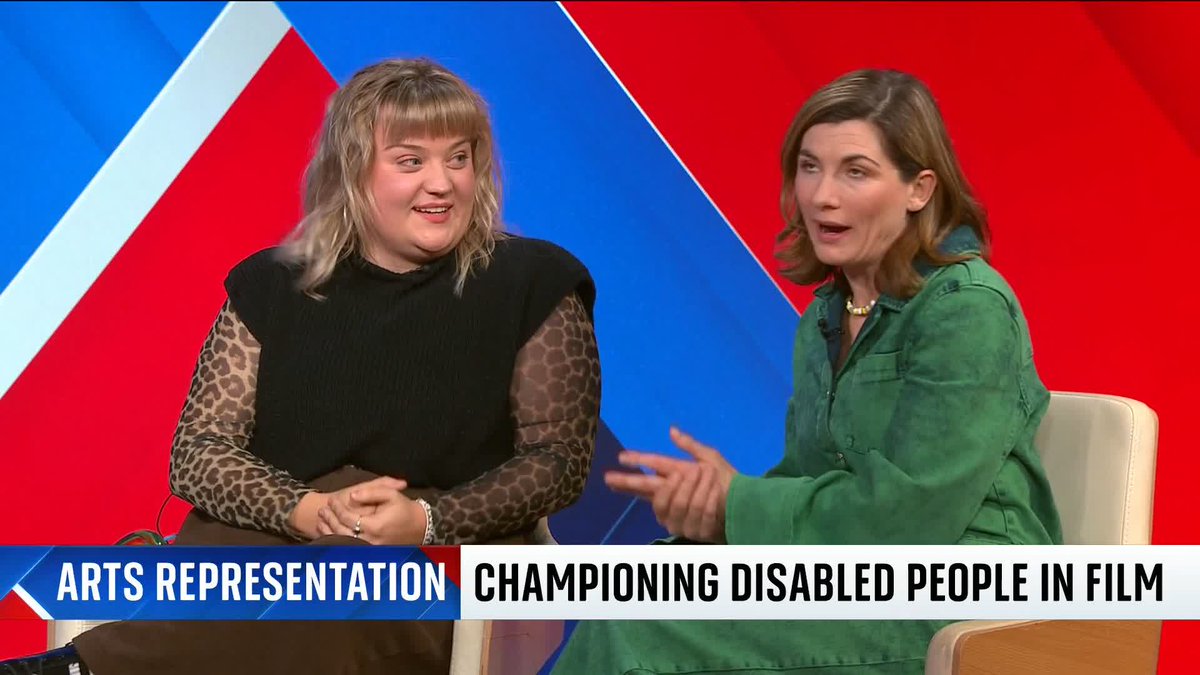 "What we wanted was unique, fantastic voices of people showing the stories they wanted to tell." Actresses Jodie Whittaker and Evie Jones tell Sarah-Jane Mee about the importance of representing disability in their new film Truckload. 📺 Sky 501