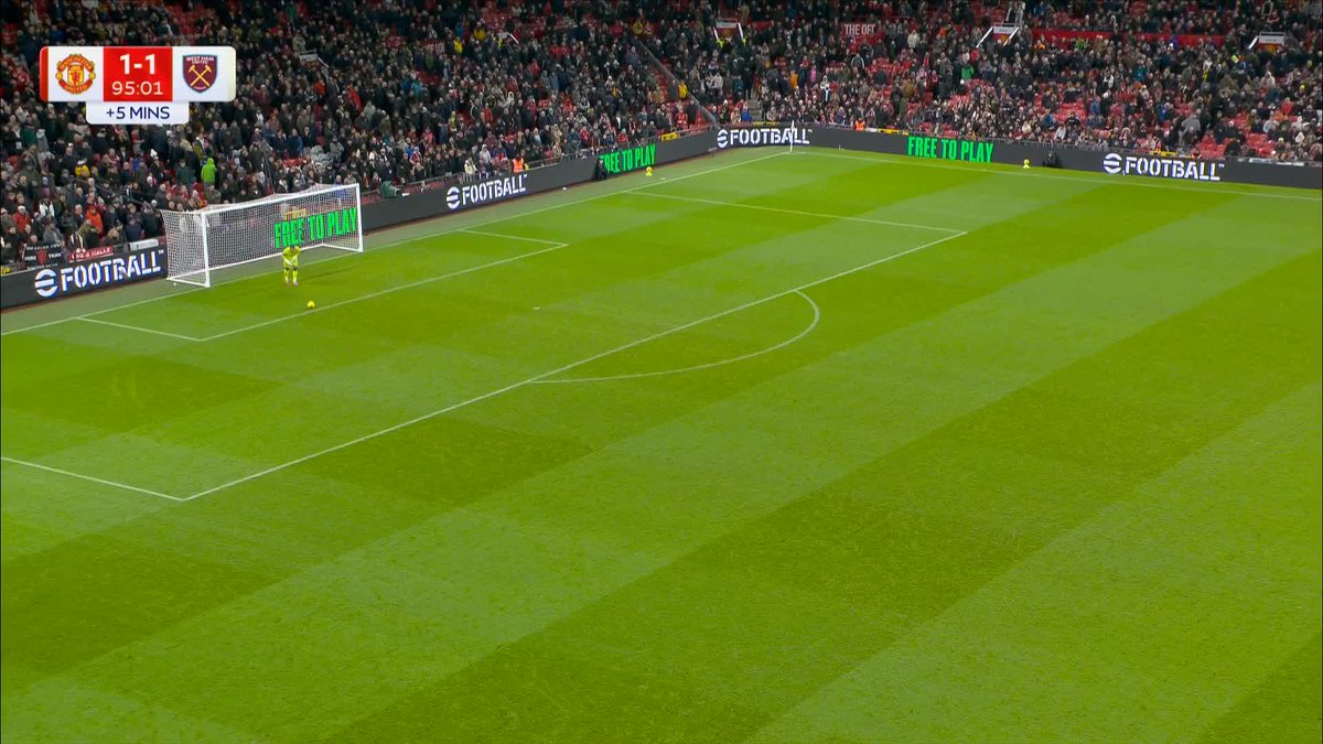 Boos ring out at Old Trafford as the full-time whistle blows 😬