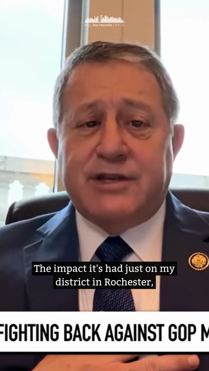 Reckless tariffs have had a profound impact throughout upstate New York, including in Rochester. I talked about how this is hurting our community on MeidasTouch: