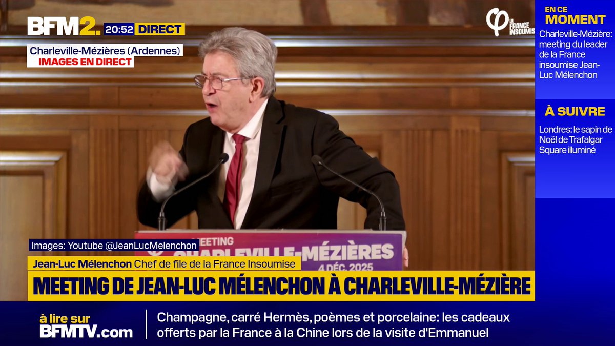 💬"C'est le peuple qui décide, les Ukrainiens du Donbass, ceux de la Crimée" "L'avis des gens, ils s'en foutent": Jean-Luc Mélenchon déplore les décisions de l'UE dans la guerre en Ukraine #BFM2