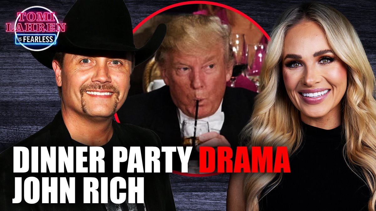 Today on Tomi Lahren is Fearless: - John Rich🇺🇸 Joins Tomi Lahren is Fearless🎸 - Wild Dinner Drama with Lindsey Graham right in front of Trump 😳🍷 - When the Mic Belongs to Machines 🎤🤖 - “The Righteous Hunter” Warning Shot - Losers of the Week 🤡