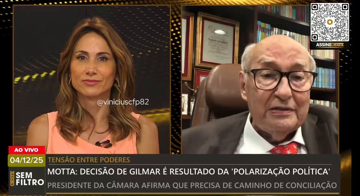 Ives Gandra Martins, Michel Temer, Marco Aurélio Mello (ex-STF) e Roberto Rosas (ex-TSE) estiveram em um evento, e de acordo com o Ives, todos entendem que a decisão de Gilmar Mendes não tem sustentação jurídica.