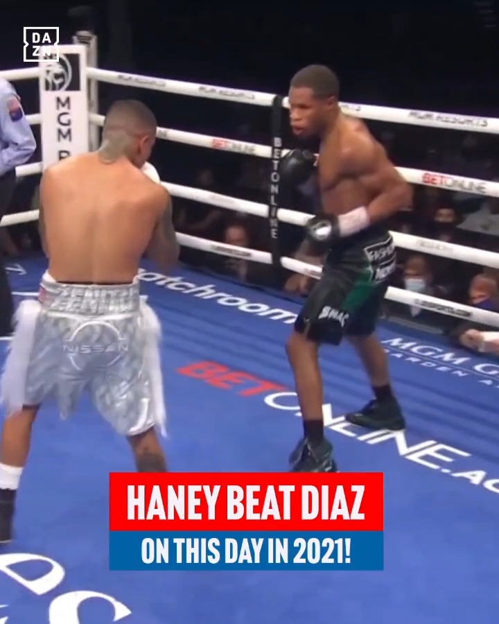 Devin Haney outlasted Jojo Diaz Jr to earn another defense of his WBC lightweight title, on this day in 2021 ⏪