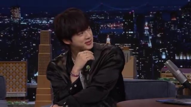 It’s Worldwide Handsome’s birthday 🤩 BTS_official #HAPPYJINDAY #Jin #FallonTonight