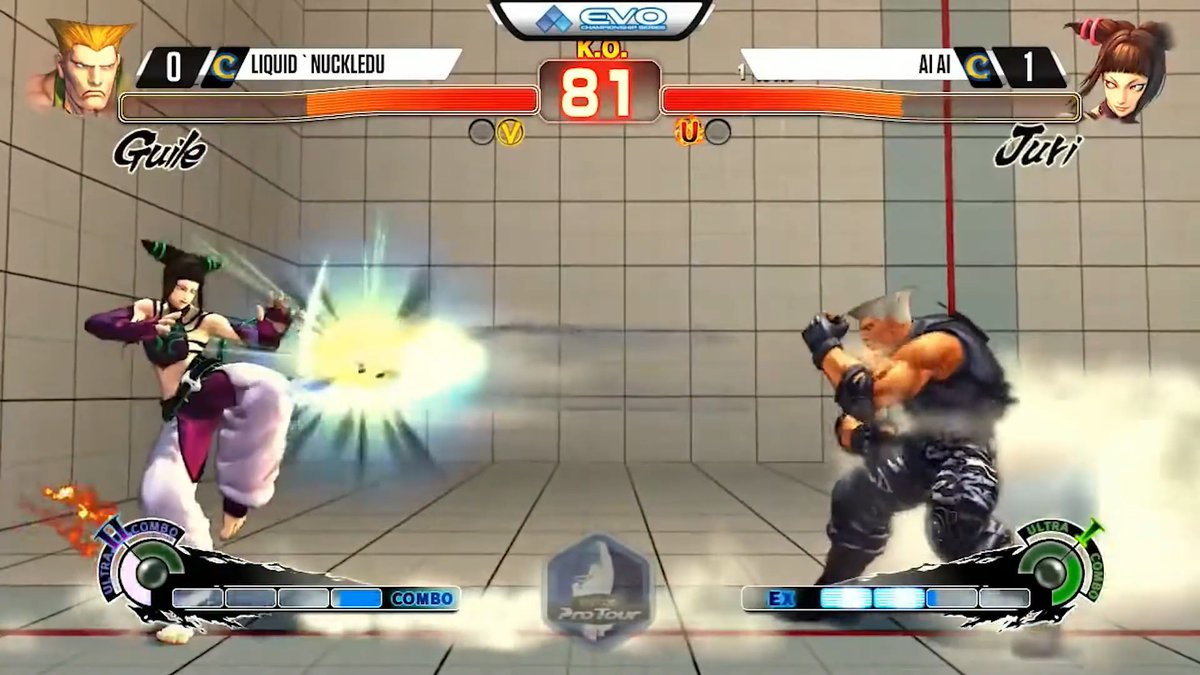 "CHASING CHASING CHASING!" aiai defeats Nuckledu at Evo 2015.