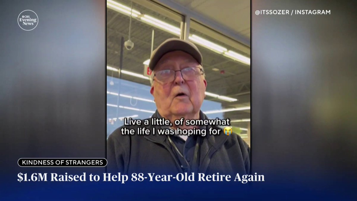 Ed Bambas spent his life chasing the American dream, only to return to work at 82 after losing his pension and his wife. A strangerโs simple question, โWhatโs your dream?โ sparked a wave of generosity that raised more than $1.6 million to restore his retirement.