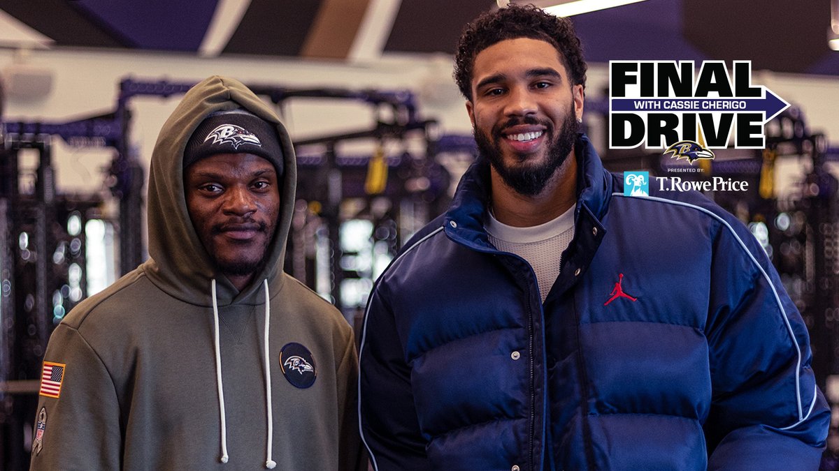 Inside NBA Superstar Jayson Tatum's visit with the Ravens: