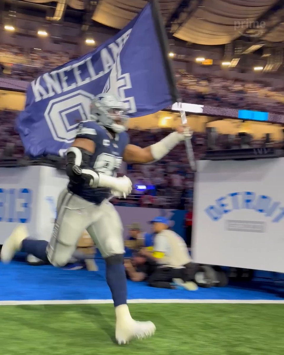 Here comes the Dallas Cowboys 👀 #TNFonPrime Watch Cowboys vs. Lions on Prime Video | Live Now