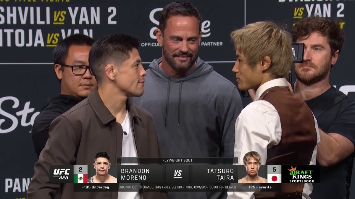QUI SERA LE PROCHAIN À SE BATTRE POUR LA CEINTURE ? 🏆 Brandon Moreno vs. Tatsuro Taira 🔥 #UFC323