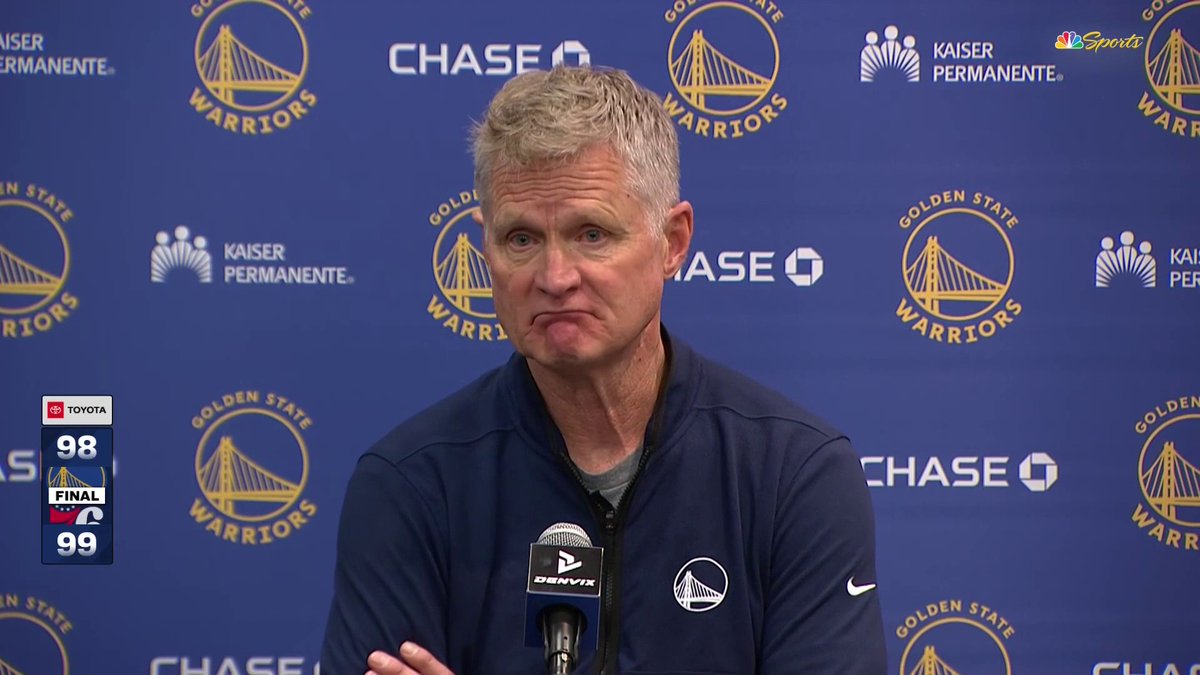 Steve Kerr believes it would be "great" if Pat Spencer was awarded a roster spot, but understands it will be tricky.