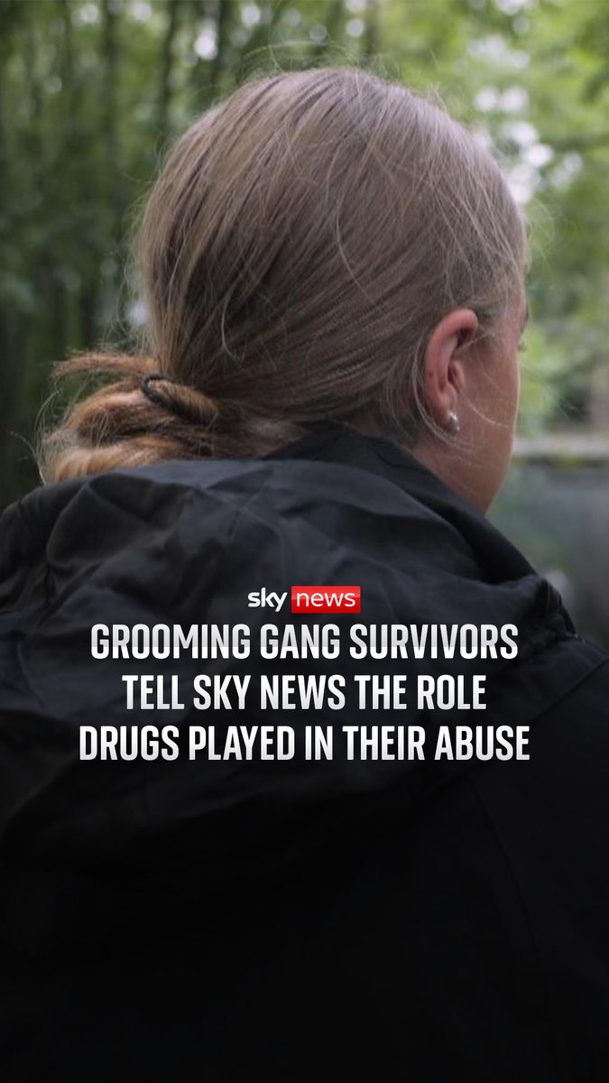 20 year-old survivor, Scarlett West, explores how grooming gangs operate in the UK today, meeting other girls who have recently escaped and a 15-year-old who is still trapped in exploitation. Watch the full documentary Prey on Sky News or YouTube. 🔗