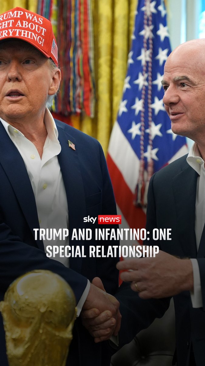 With the FIFA World Cup around the corner, how much of its success will hinge on the apparently very warm relationship between the man in charge of the US and the man in charge of FIFA? 🔗