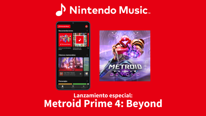 ¡Ya está disponible en #NintendoMusic una selección de temas de #MetroidPrime4: Beyond! 🎶 Si tienes una suscripción a #NintendoSwitchOnline, puedes escucharlos ahora mismo en tu dispositivo inteligente: