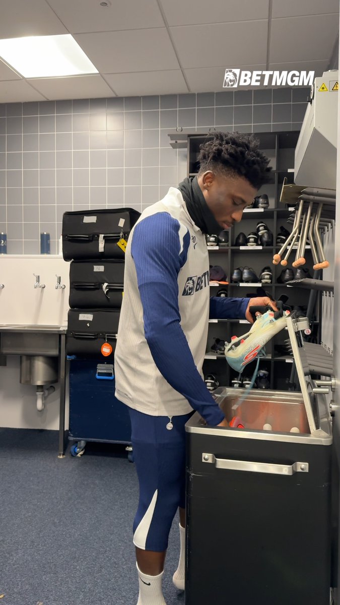 In the boot room 👟 💪 BetMGM UK