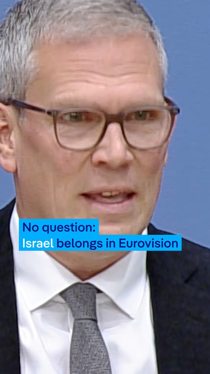 The German government has welcomed the decision to allow Israel to compete in the annual Eurovision Song Contest. But a government spokesman declined to comment on Ireland, the Netherlands, Spain and Slovenia announcing their withdrawal in protest.
