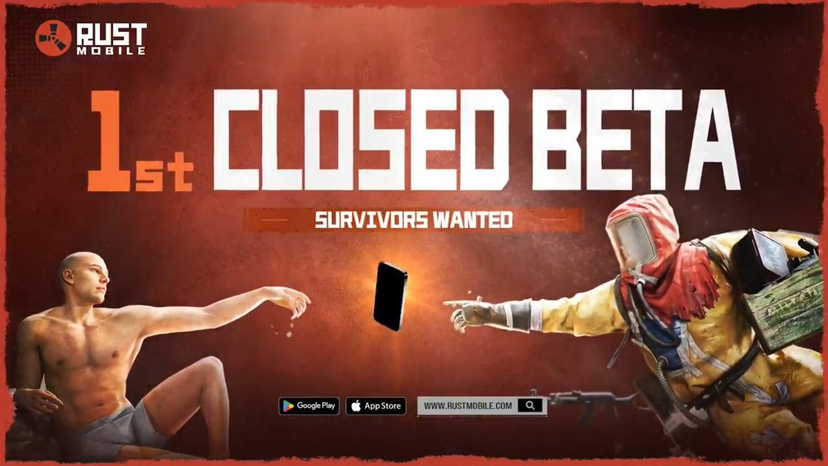 Rust Mobile's 1st Closed Beta will start on December 11(PST)! Limited access—sign up before Dec 19(PST)!