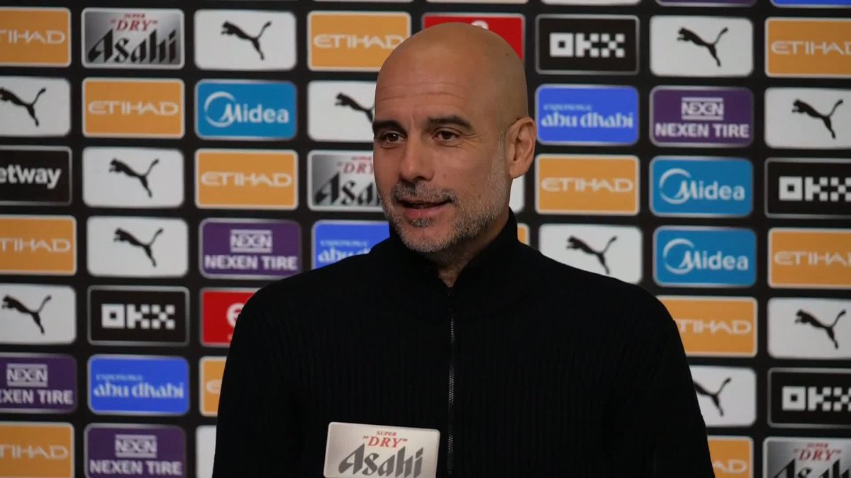 "Of course I'm concerned" Pep Guardiola reflects on Tuesday's chaotic 5-4 win over Fulham 🔵