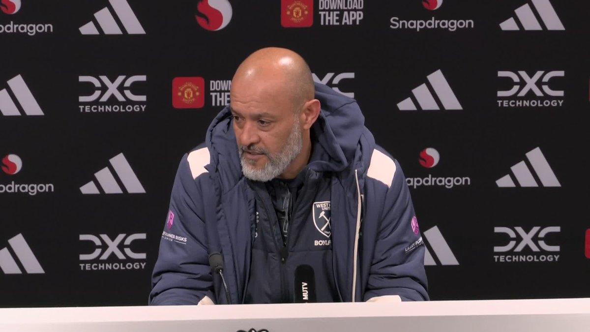 "We have to face the reality" Nuno Espírito Santo discusses building a new mentality at West Ham since becoming manager ⚒️