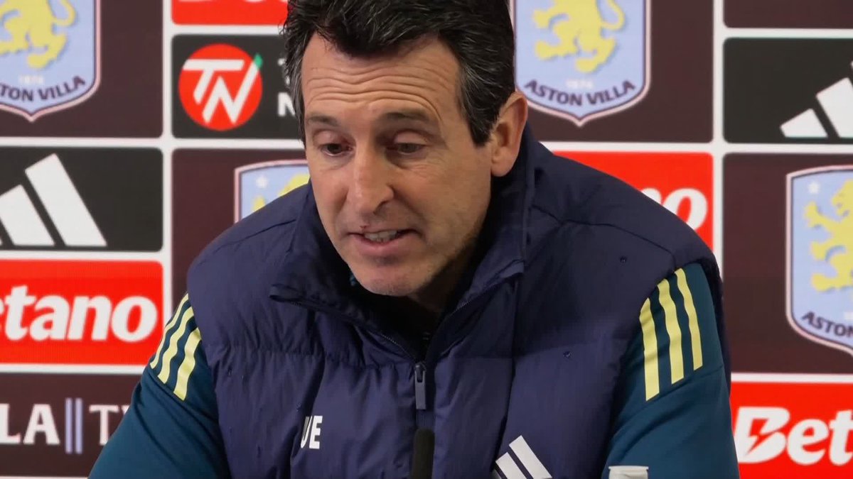 "He didn't train yesterday, until the last moment I don't know" Unai Emery is unsure goalkeeper Emiliano Martinez will be fit for the game against Arsenal 🧤