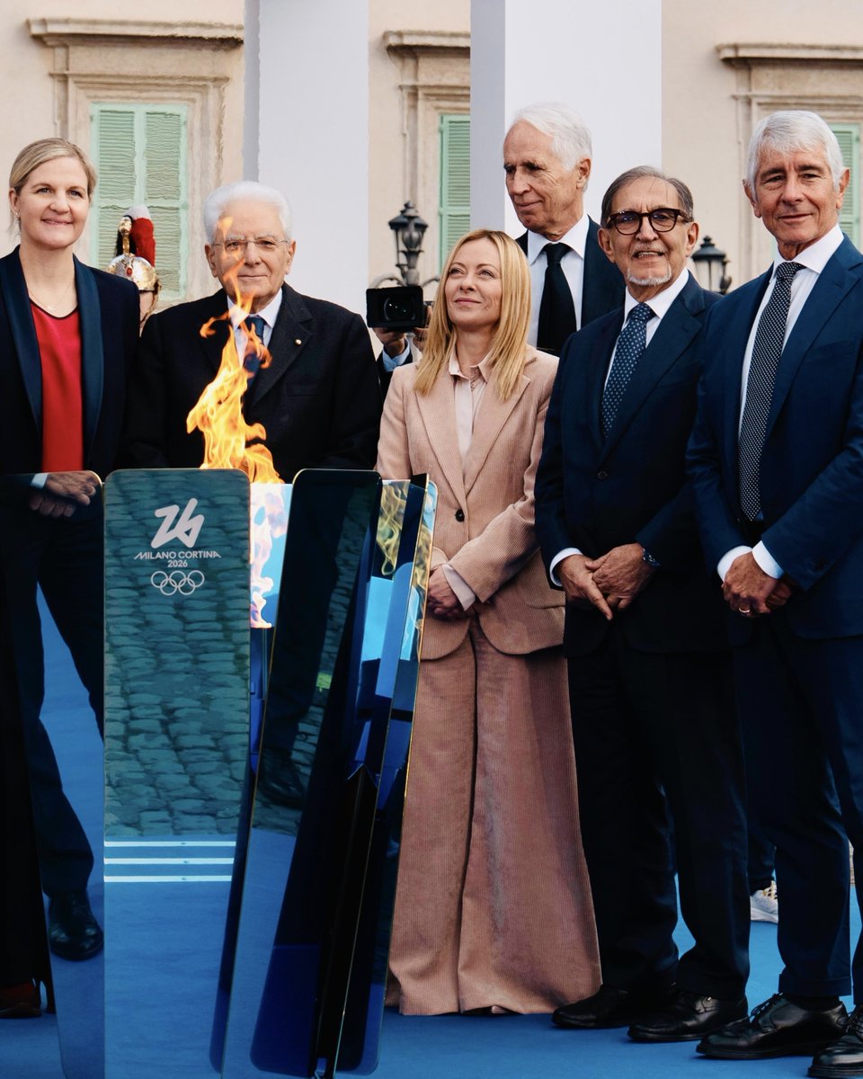 Cerimonia di inaugurazione del viaggio della Fiamma Olimpica, in occasione dei Giochi Olimpici Invernali #MilanoCortina2026