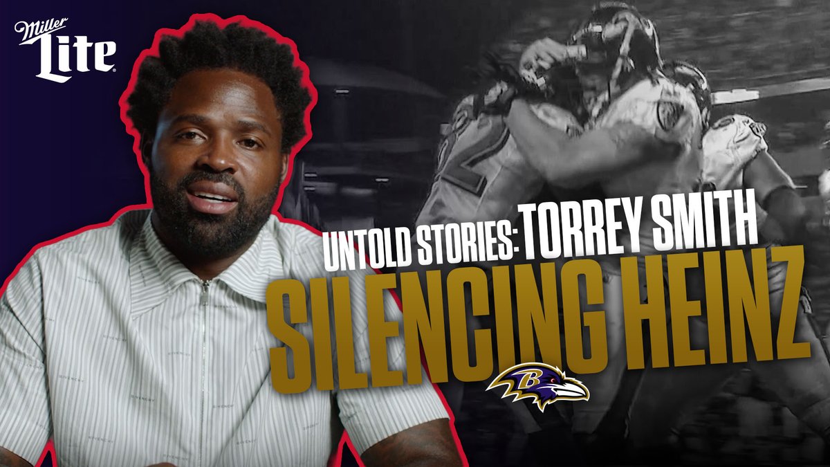 "Second chances don't come too often." An epic story from an epic rivalry ๐ฅ Chills. Torrey Smith | Miller Lite