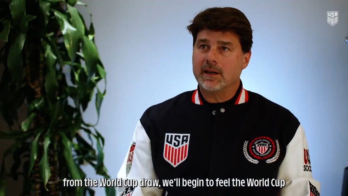 The path will be laid before our feet today. Mauricio Pochettino previews the FIFA World Cup Draw. 🎥
