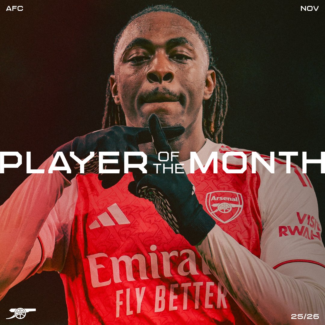 An unforgettable November 🌟 🥁 Your Player of the Month… 🏅 Ebere Eze