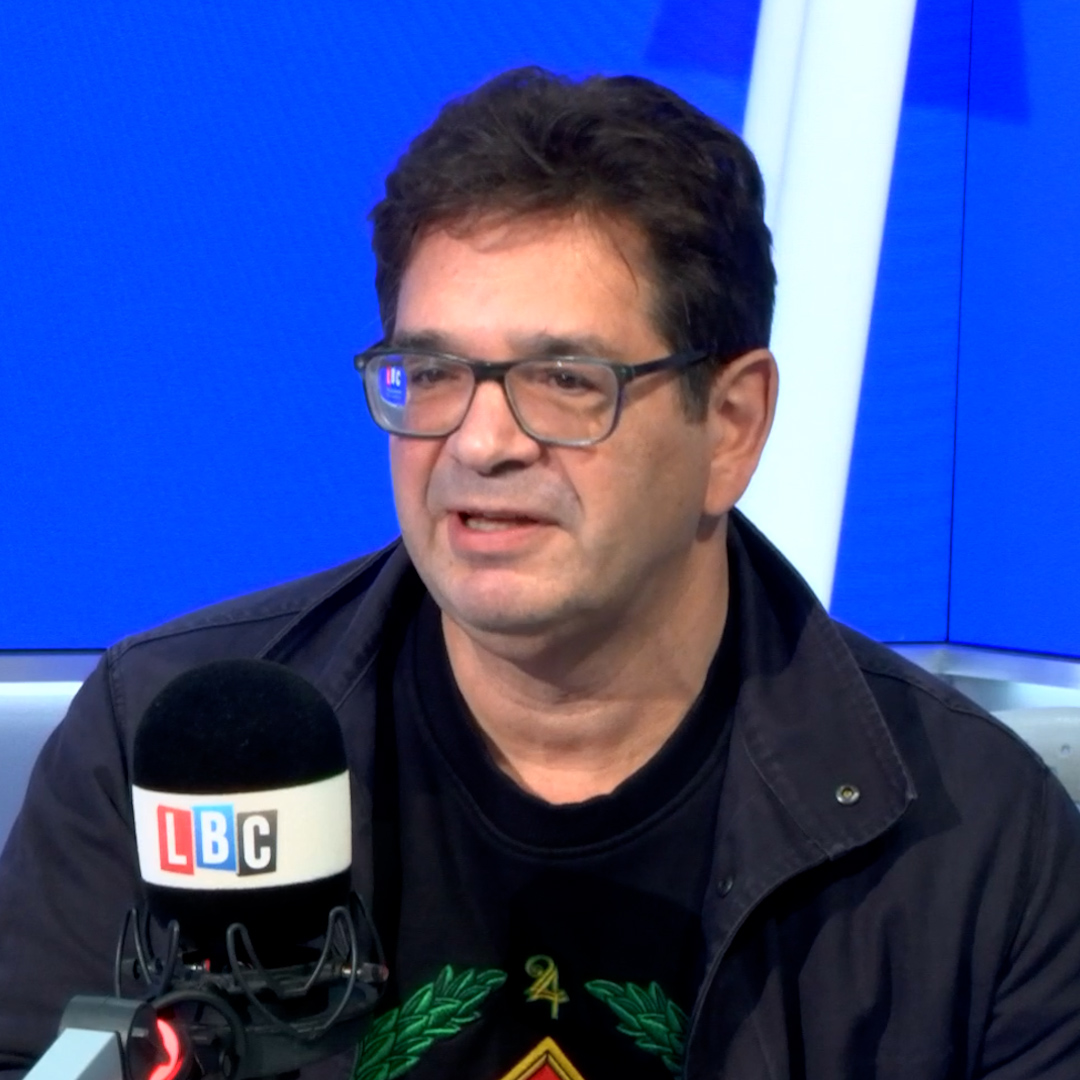 “He so exactly reminds me of the Farage that said those things back then." Peter Ettedgui says he has to switch off the TV when the Reform leader is on because of how much it reminds him of his schooldays.