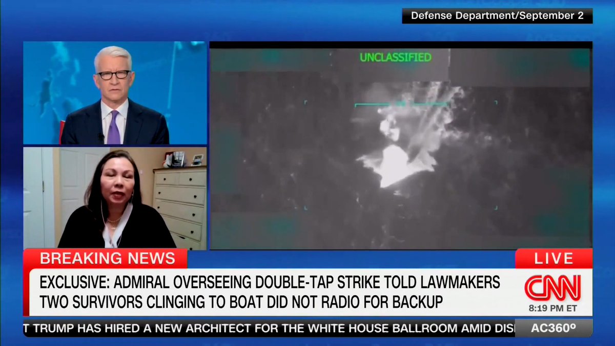 Illinois Democrat Tammy Duckworth somehow thinks destroying boats of narco-terrorists DOES NOT help fight narco-terrorists. DUCKWORTH: "This type of attack does not help America's fight against narco-terrorism, against drug traffickers."