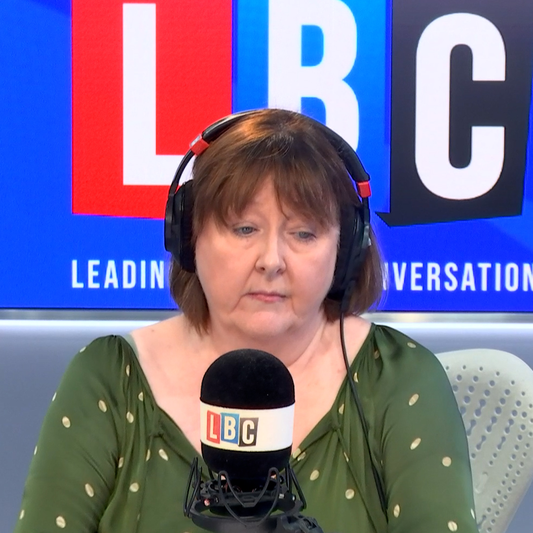 ‘His base probably thinks his language is quite funny.’ Caller Toby still remembers when he was thirteen and called an anti-Semetic slur, and thinks Nigel Farage should be 'examined' over accusations about his past.