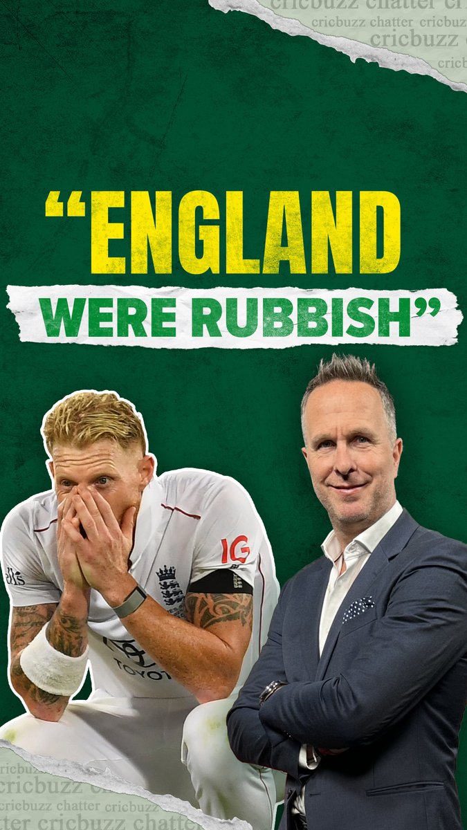 'England dished out a "rubbish" performance on Day 2' Michael Vaughan analyses Stokes & Co.'s performance #AUSvENG