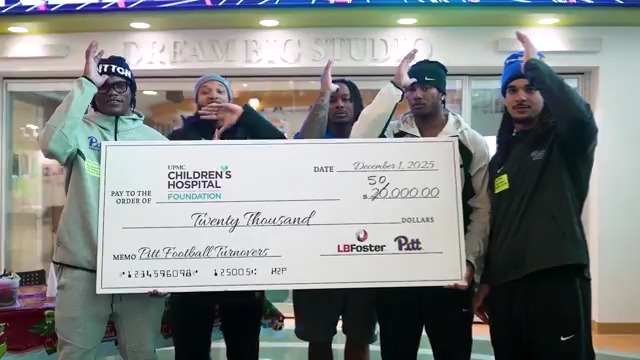 Showed some love to those that need it most 💙💛 UPMC Children's Hospital of Pittsburgh