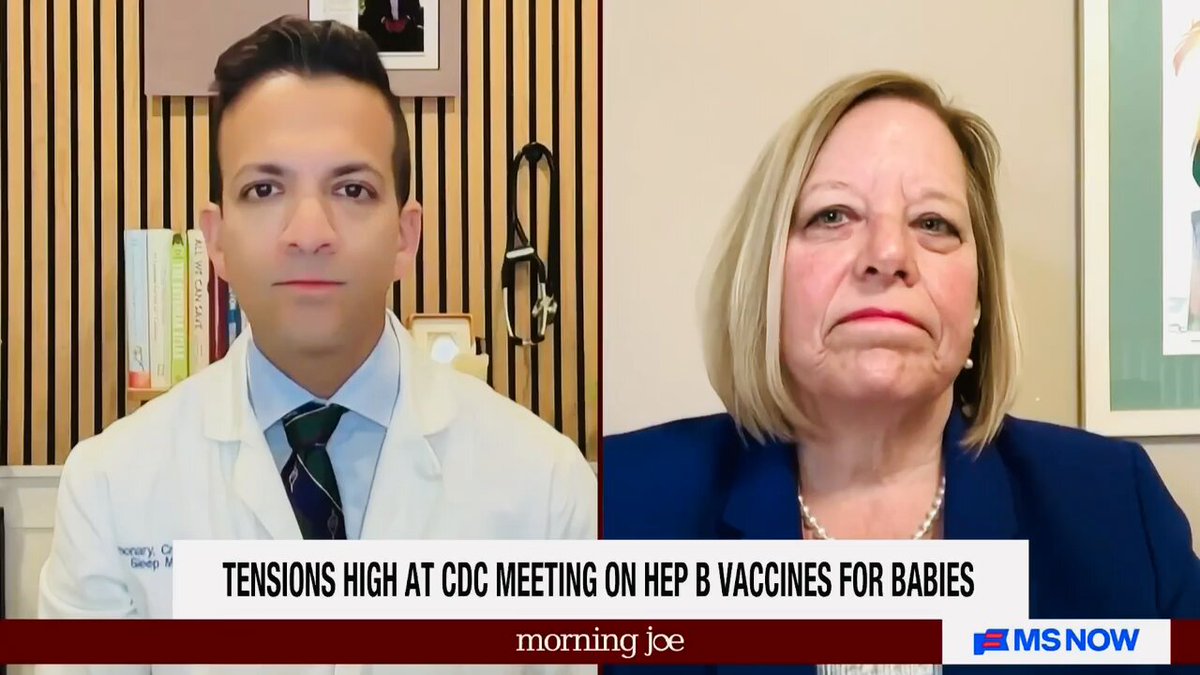 The health of the nation’s children will not be determined by Robert F. Kennedy Jr and his unqualified deputies. Harmful, and shameful, vote today on Hep B vaccination for babies. Thankful to American Academy of Pediatrics for their strong leadership amid chaos.