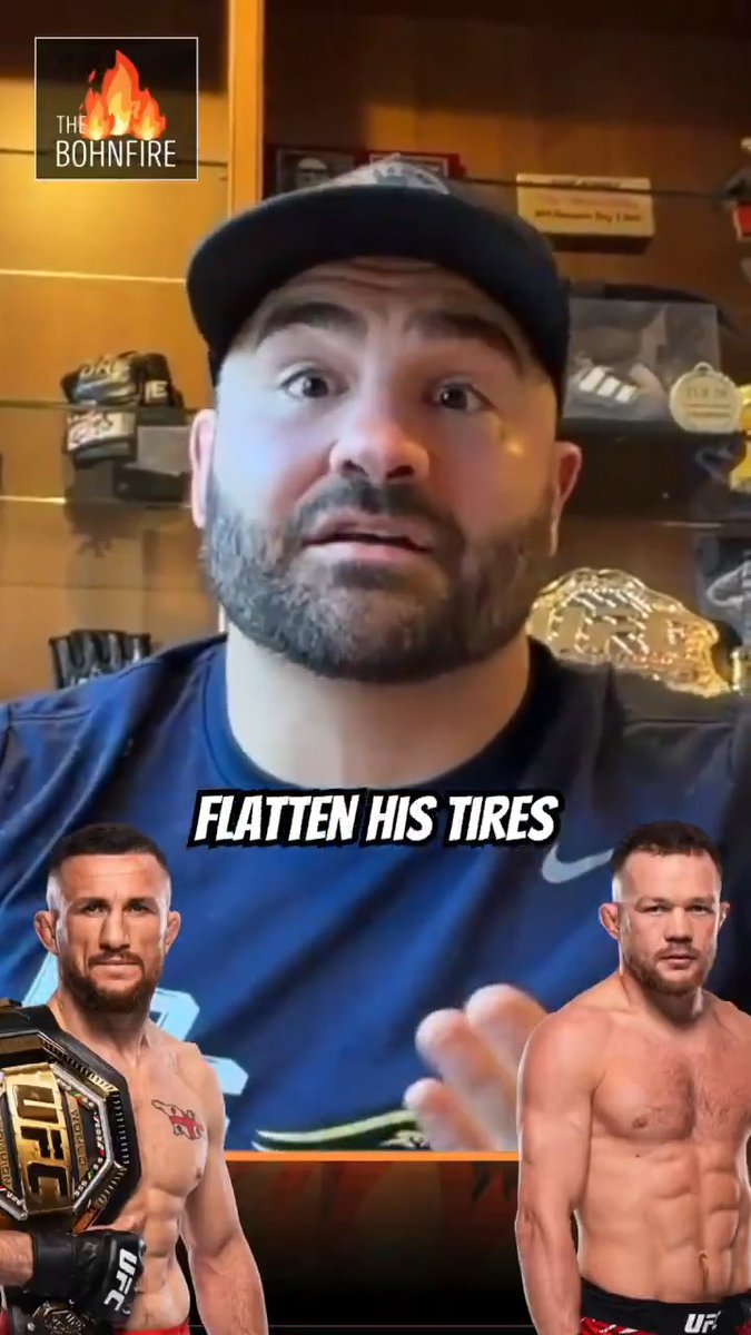 Eddie Alvarez explains how Petr Yan can slow down Merab Dvalishvili in the #UFC323 rematch and “flatten his tires” 🛞🔥 Great stuff from Eddie here!