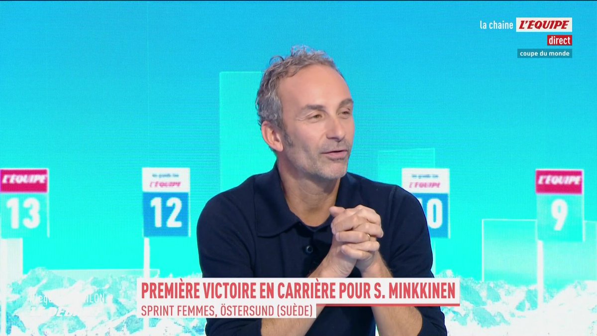 Minkkinen décroche la première victoire de sa carrière à Östersund ! Océane Michelon termine 3e et signe un superbe podium, le 6e pour l’équipe de France en ce début de saison 🇫🇷 #lequipeBIATHLON