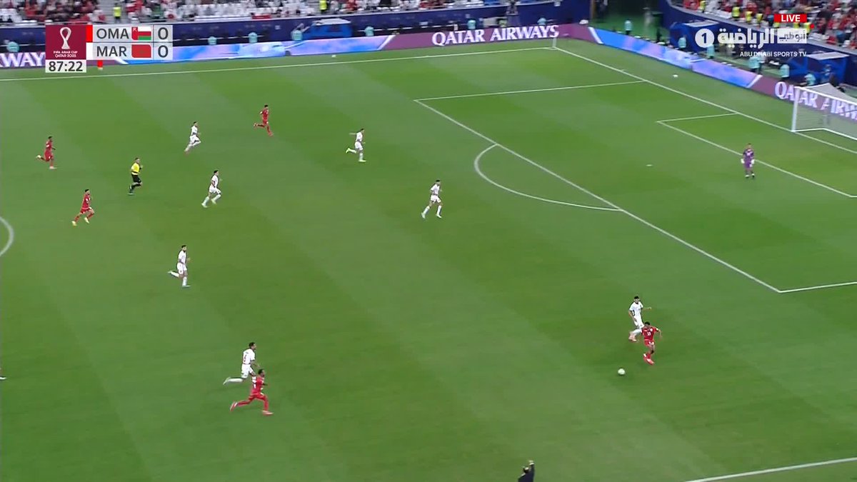 شاهد رد فعل كيروش بعد ضياع الهجمة #عمان_المغرب #كأس_العرب 🏆 #FIFAArabCup