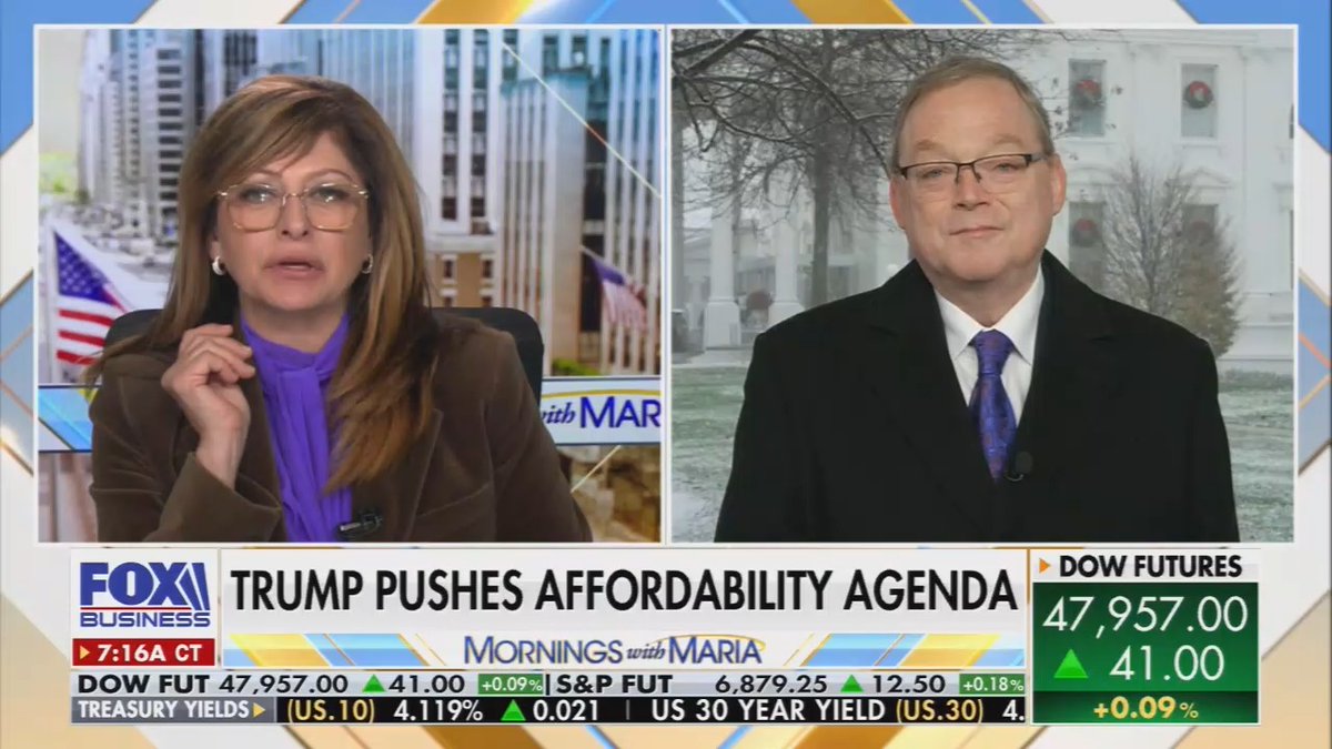 Q: What should we expect from Trump traveling the country this next week talking about some of his economic wins? Top Trump econ advisor: Well, I mean there have been so many wins to talk about that I think it's just gonna be a great time.
