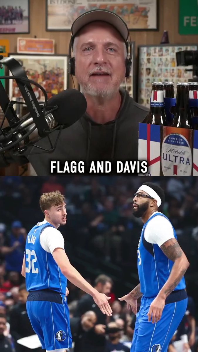 We need to see more of the Anthony Davis and Cooper Flagg duo for another month. Bill Simmons is not trading AD just to trade him. Presented by Michelob ULTRA #ULTRACourtside LDA 21 and over. Drink responsibly.