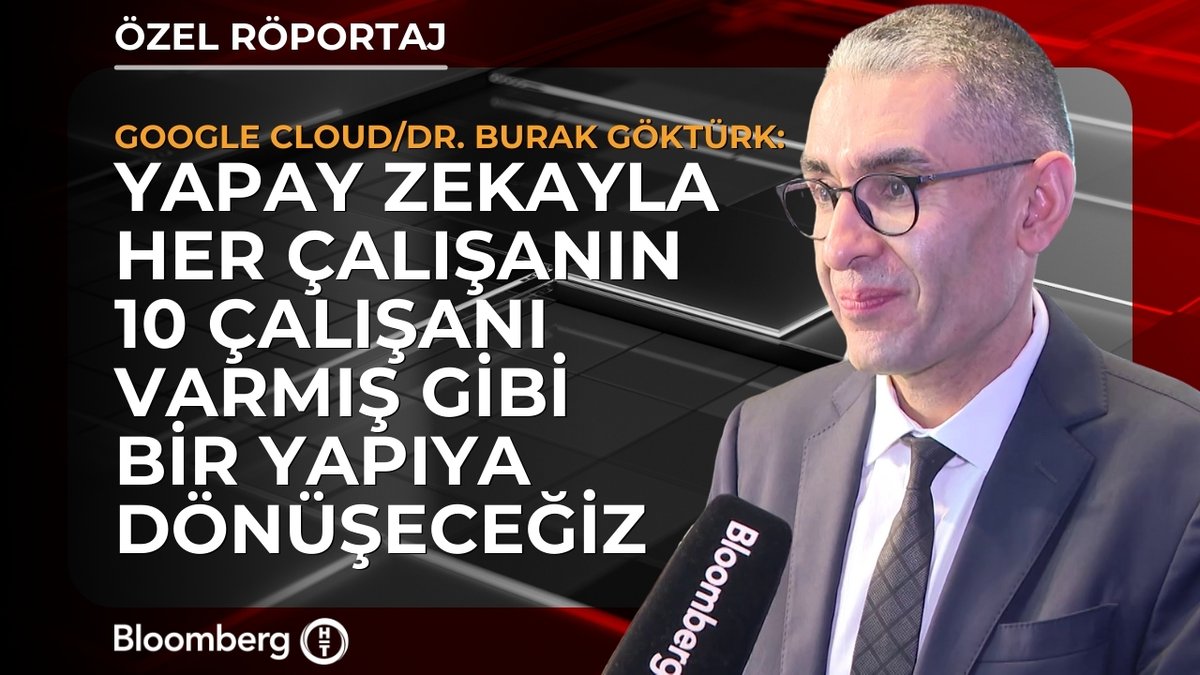 Google Cloud Yapay Zeka Araştırmaları Başkan Yardımcısı Dr. Burak Göktürk: 📍 Yapay zeka ile tıp, genetik ve biyoloji alanlarında çağ atlanacak. 📍 Her çalışan kendini yapay zeka çağına hazırlamalı. 📍 Yapay zeka ile her çalışanın 5-10 çalışanı varmış gibi bir yapıya dönüşeceğiz.