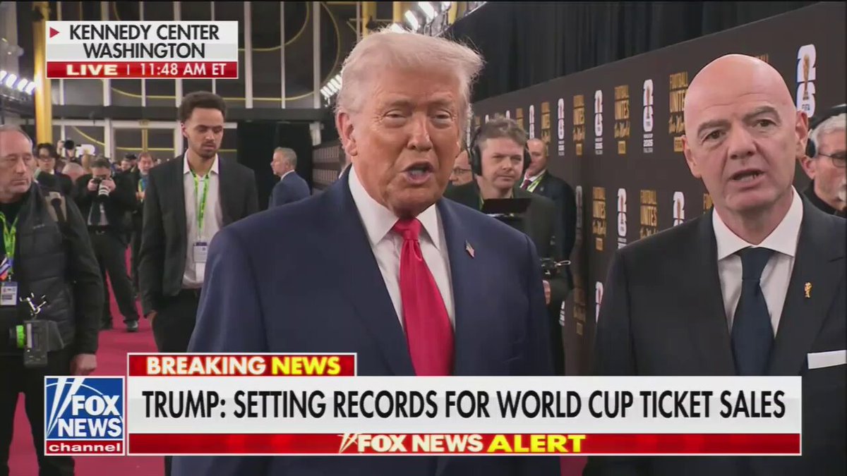 Collins: You are expected to get the FIFA peace prize. What do you say to people who say that prize might conflict with your pledge to strike Venezuela? Trump: I settled eight wars.