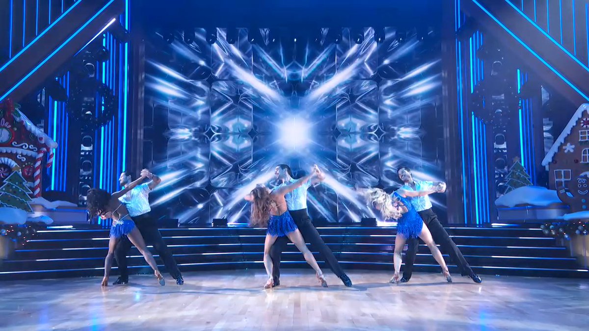 Alan, Val, Gleb, Emma, Onye, and Hailey perform a dance to “Miracle” by Matisyahu. #DWTSHoliday #DWTS