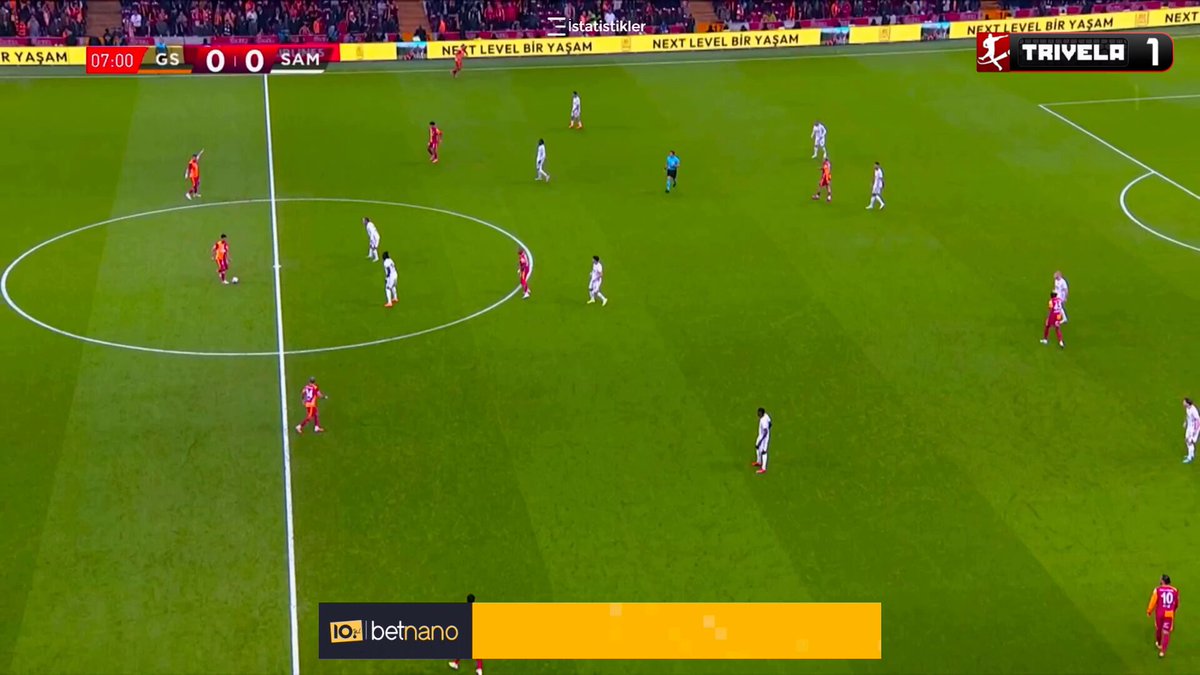 GOL | Galatasaray 1-0 Samsunspor ⚽️ 8' Leroy Sane