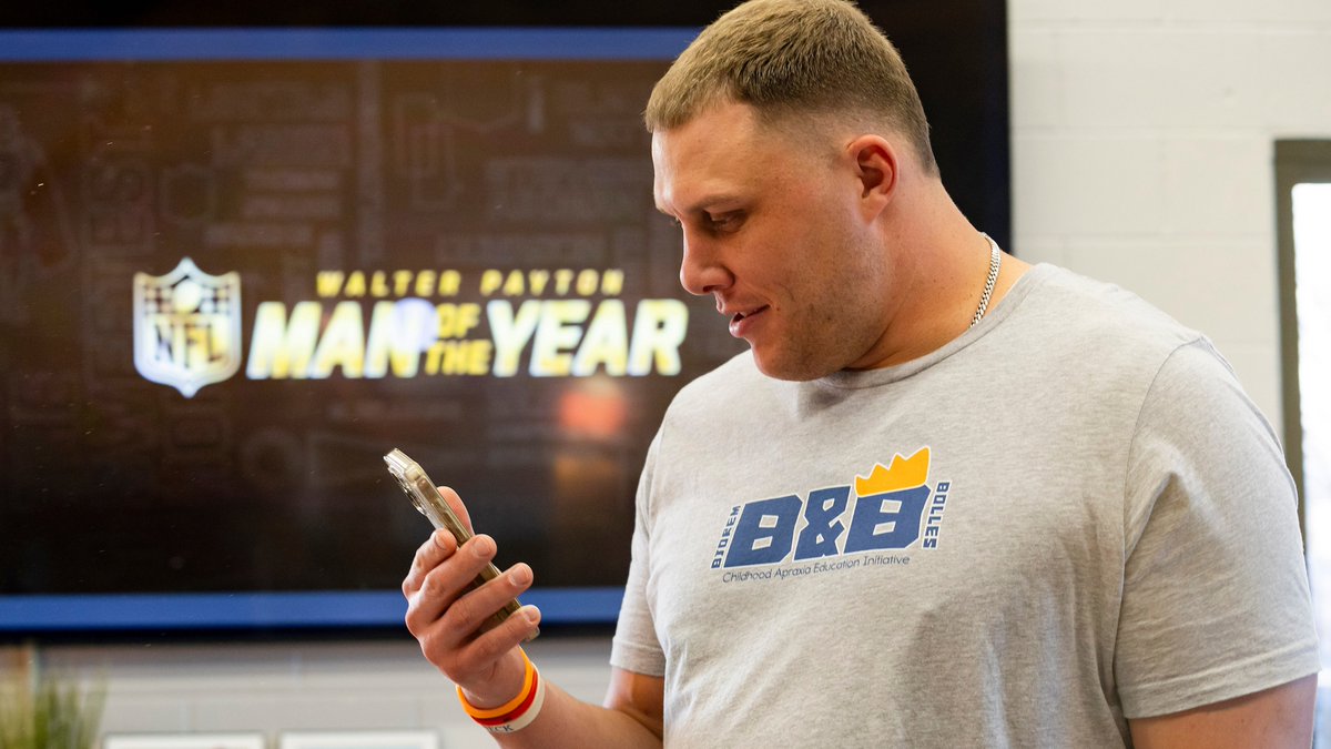 A behind the scenes look at Garett Bolles's #WPMOY surprise! #WPMOYChallenge