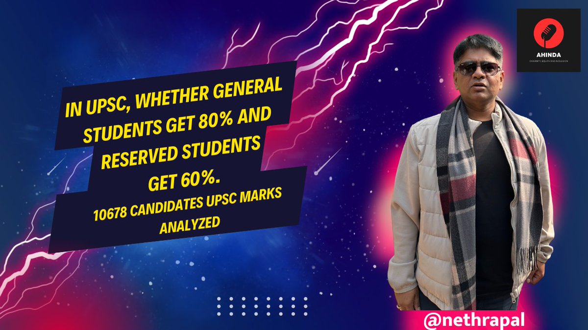 General get selected at 80%, Reserved get selected at 40% A common narrative busted using 2007 to 2017 UPSC Marks. A mind-blowing analysis which took everyone by surprise