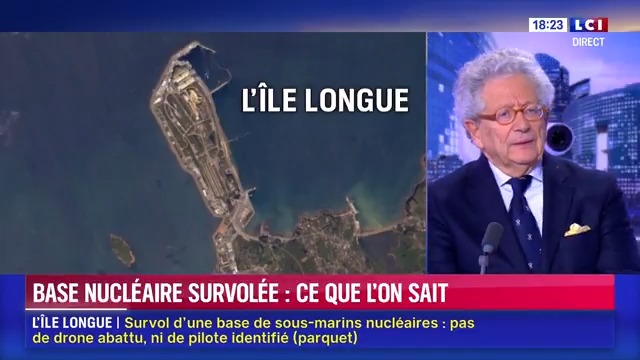 ▶️️️#France - Une base nucléaire survolée par des drones “Les Russes souhaitent que nous soyons convaincus que ce sont eux. Il s’agit de nous affaiblir en nous faisant peur.” Dominique Moïsi #24hPujadas #LCI #drones #Défense ⤵️