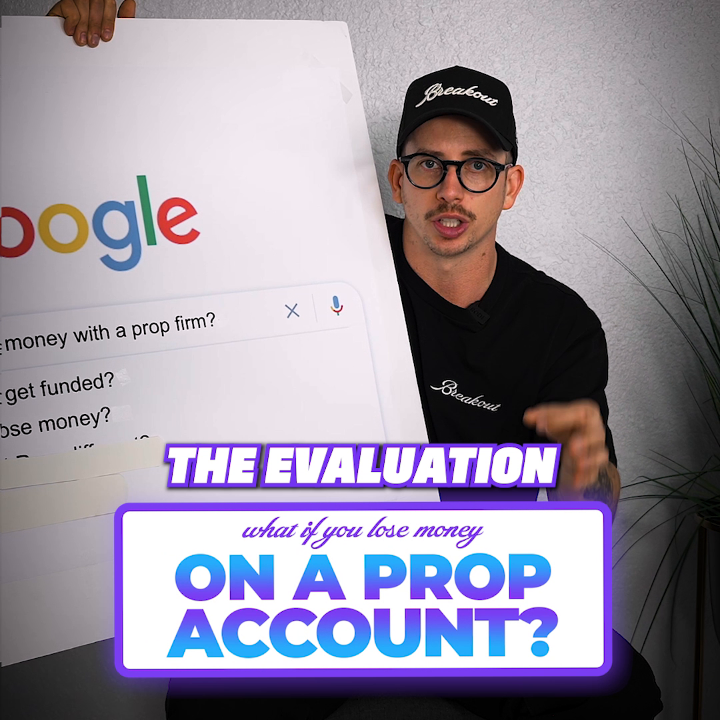 Breaching your prop account is A LOT better than blowing your real one. Breakout - limit your downside while trading with up to $200k and 5X leverage 🤝